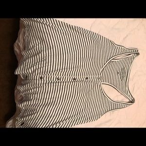 striped shirt with buttons